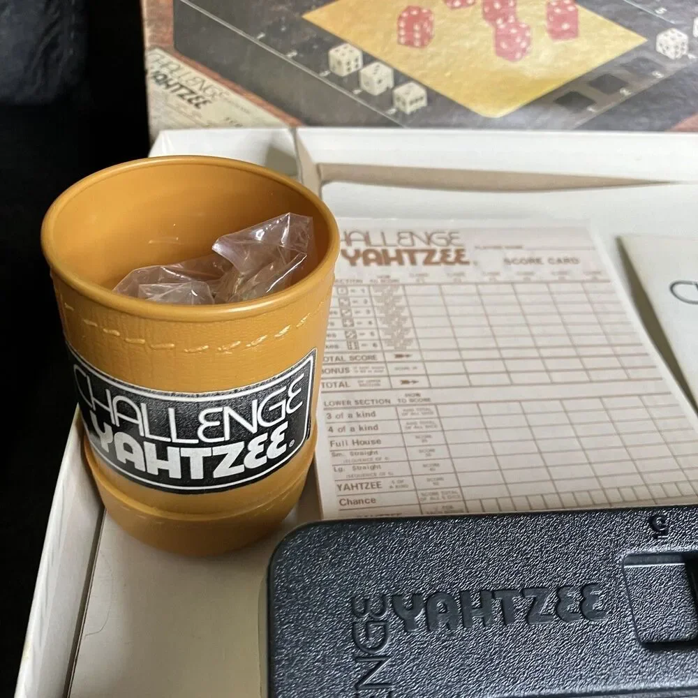 Vintage Challenge Yahtzee Odd Couple 1974 Board Game Complete